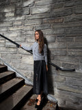 Mina Wool Cardigan - Ljusgrå melange