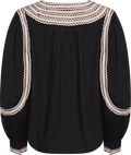 Laurenza Long Sleeve Top - Noir