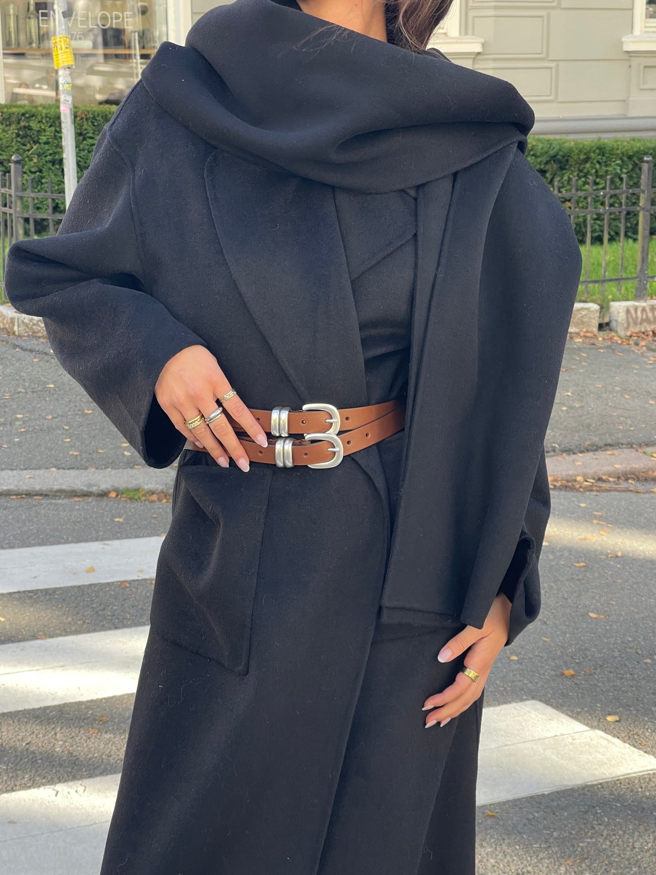 Ulla Coat - Svart