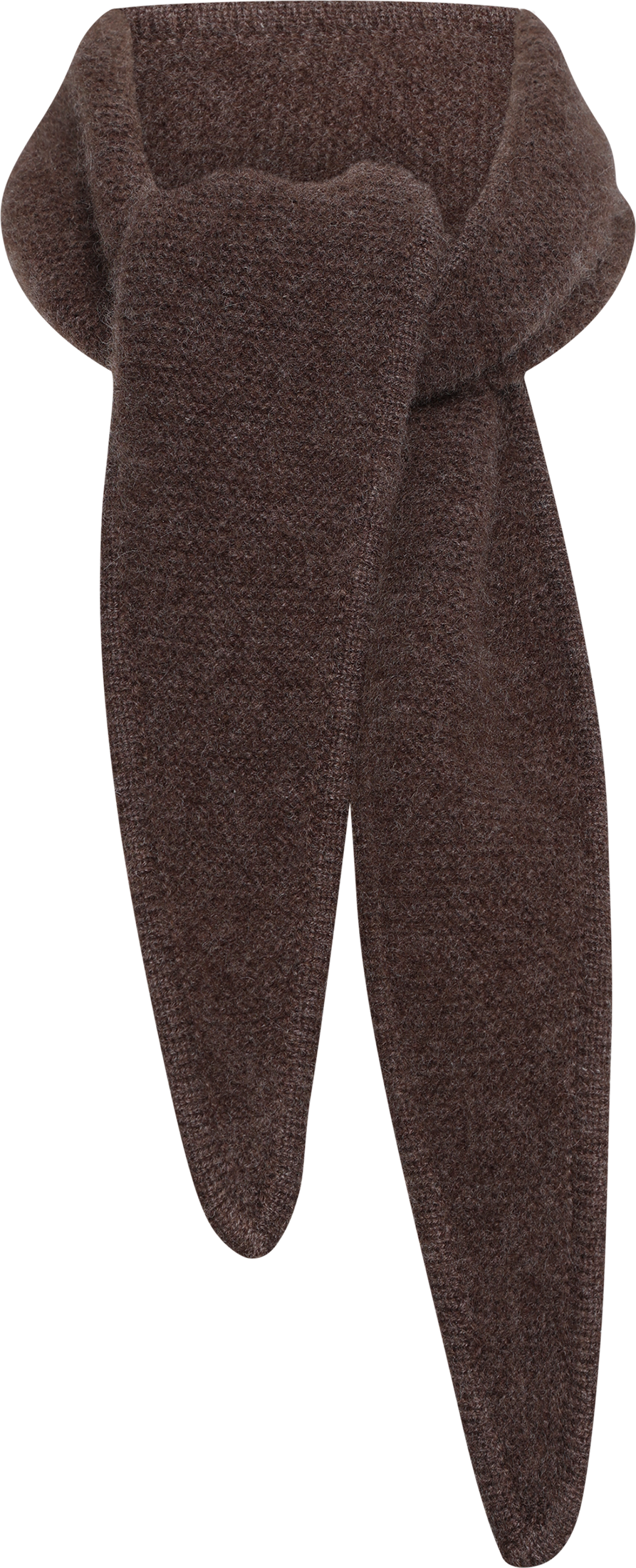 Cashmere Scarf "Alfie" - Dark Brown