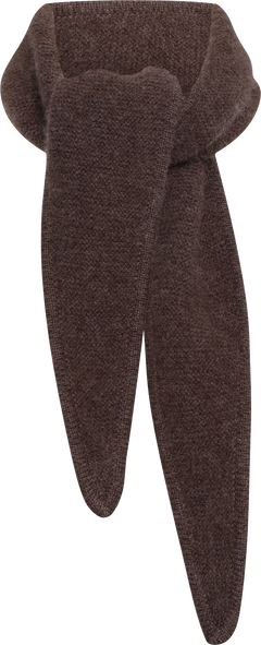 Cashmere Scarf "Alfie" - Dark Brown