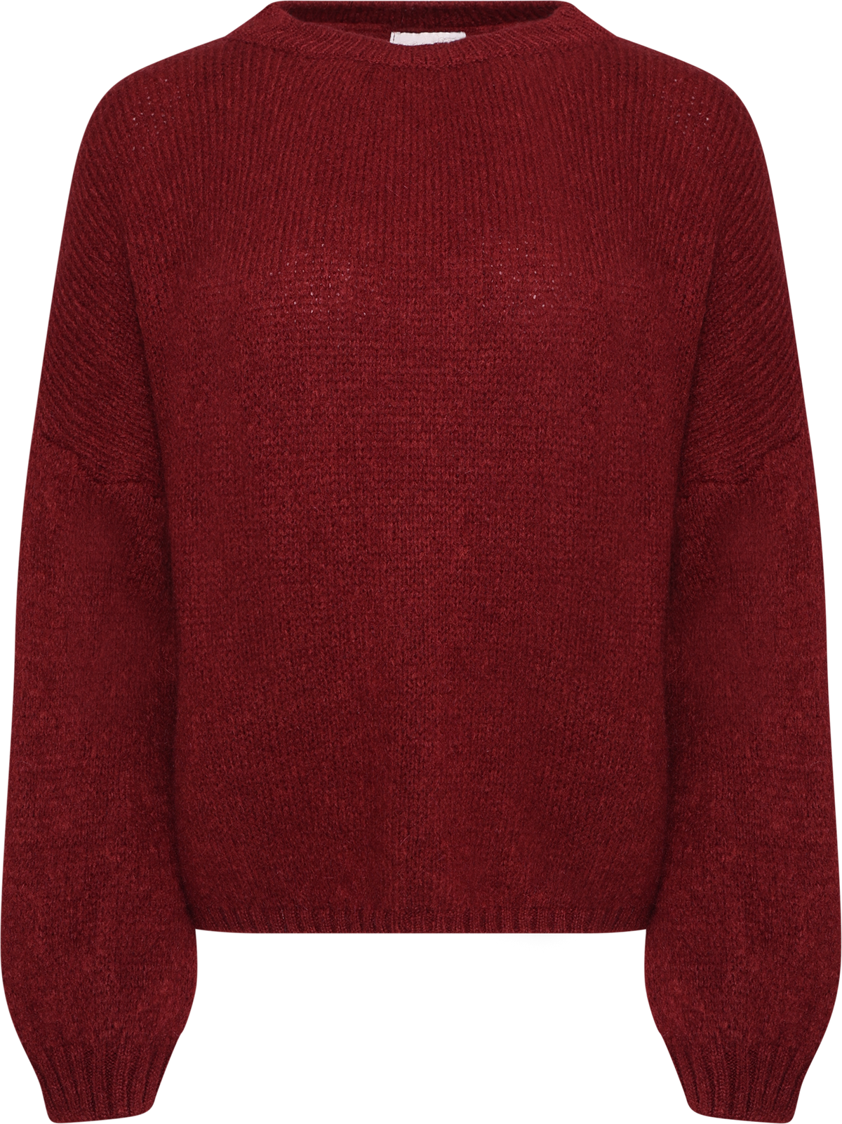 Mimi Ls Knit - Dusty Mahogany