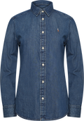 Long Sleeve Button Front Shirt - Merced Wash