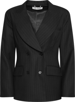 Francis Pinstripe - Black