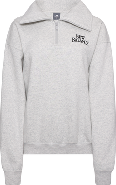 Trackside Fleece Half Zip - Ash Heather