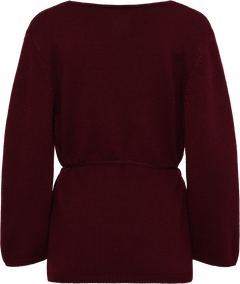 Anneic Cardigan - Bordeaux
