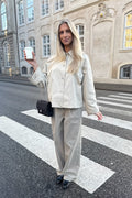 Avaic Kort Trenchcoat - Beige