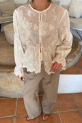 BYIC Lolaic Blus - White Embroidery