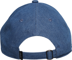 June Denim Cap - Dark Blue With Blue Monogram
