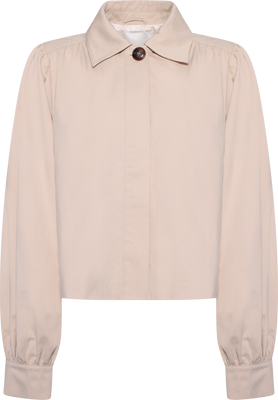 Thale Short A-Shape Jacket - Light Beige