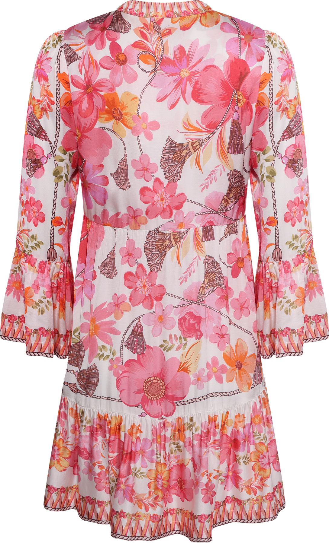 Benilde Dress Viscose - Coral