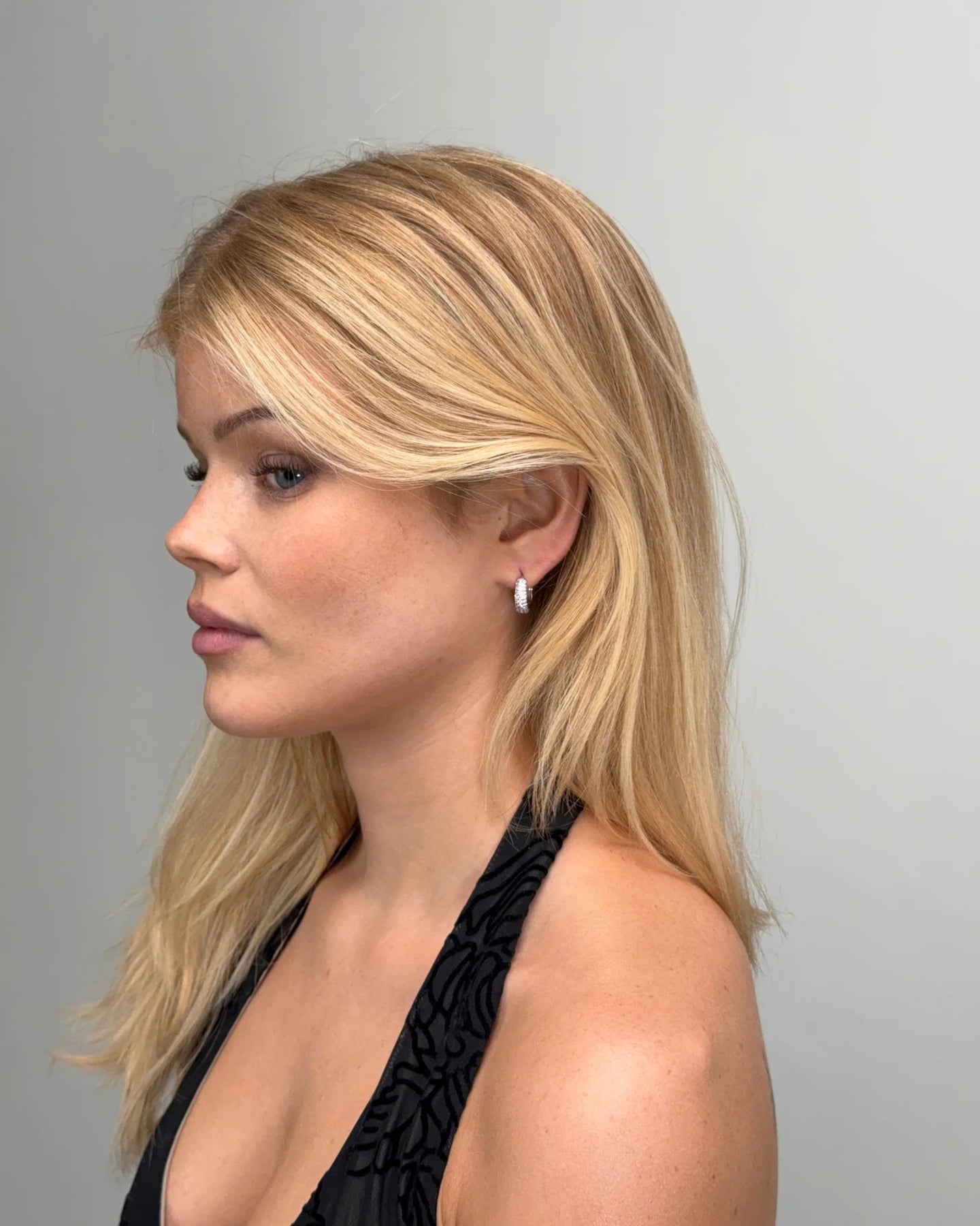 Dome Hoops - Silver