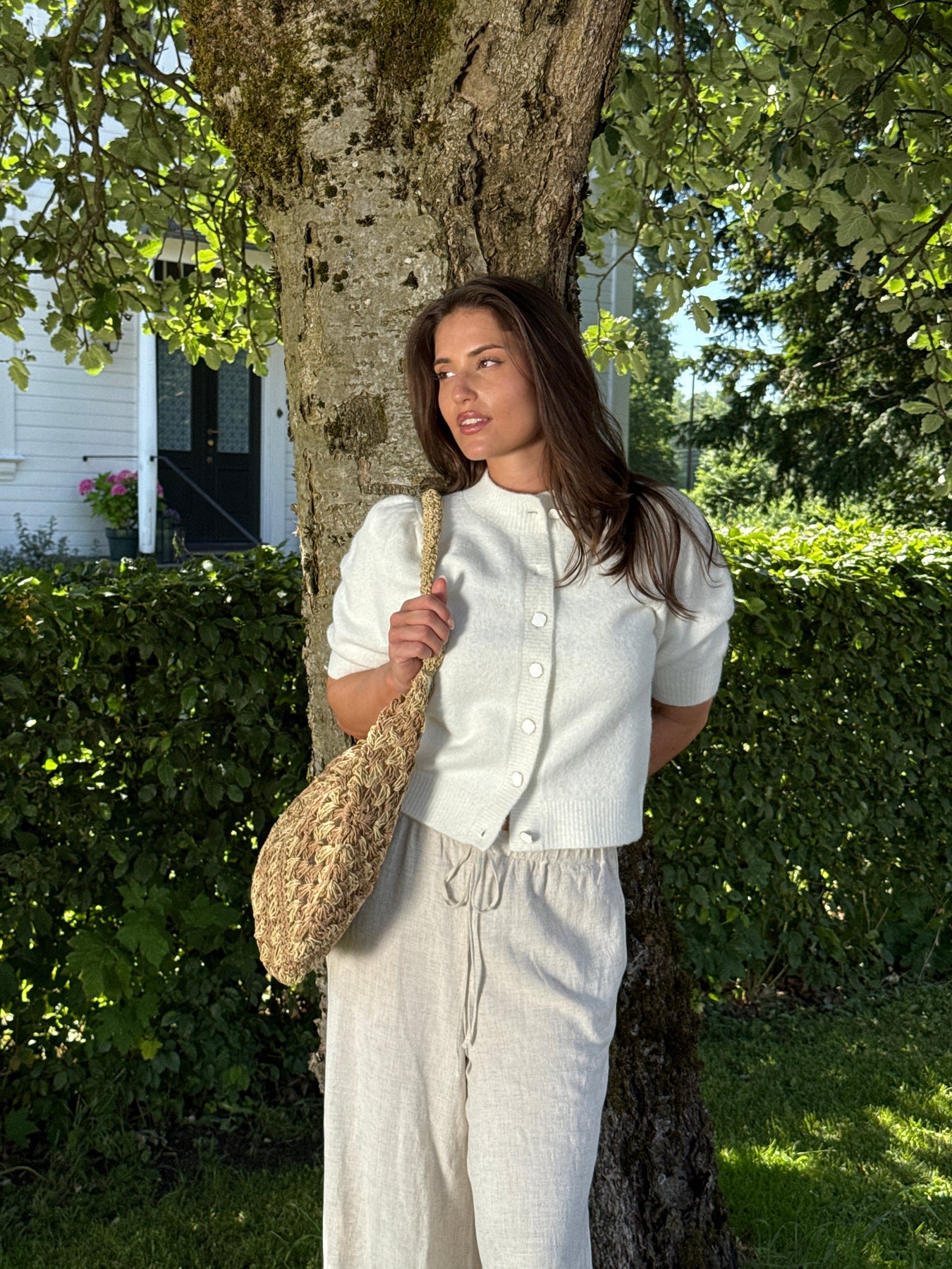 Ania Knit Blouse - Off White