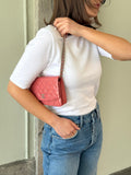 Chanel Wallet On Chain Quilted Flap Bag - Rosa
