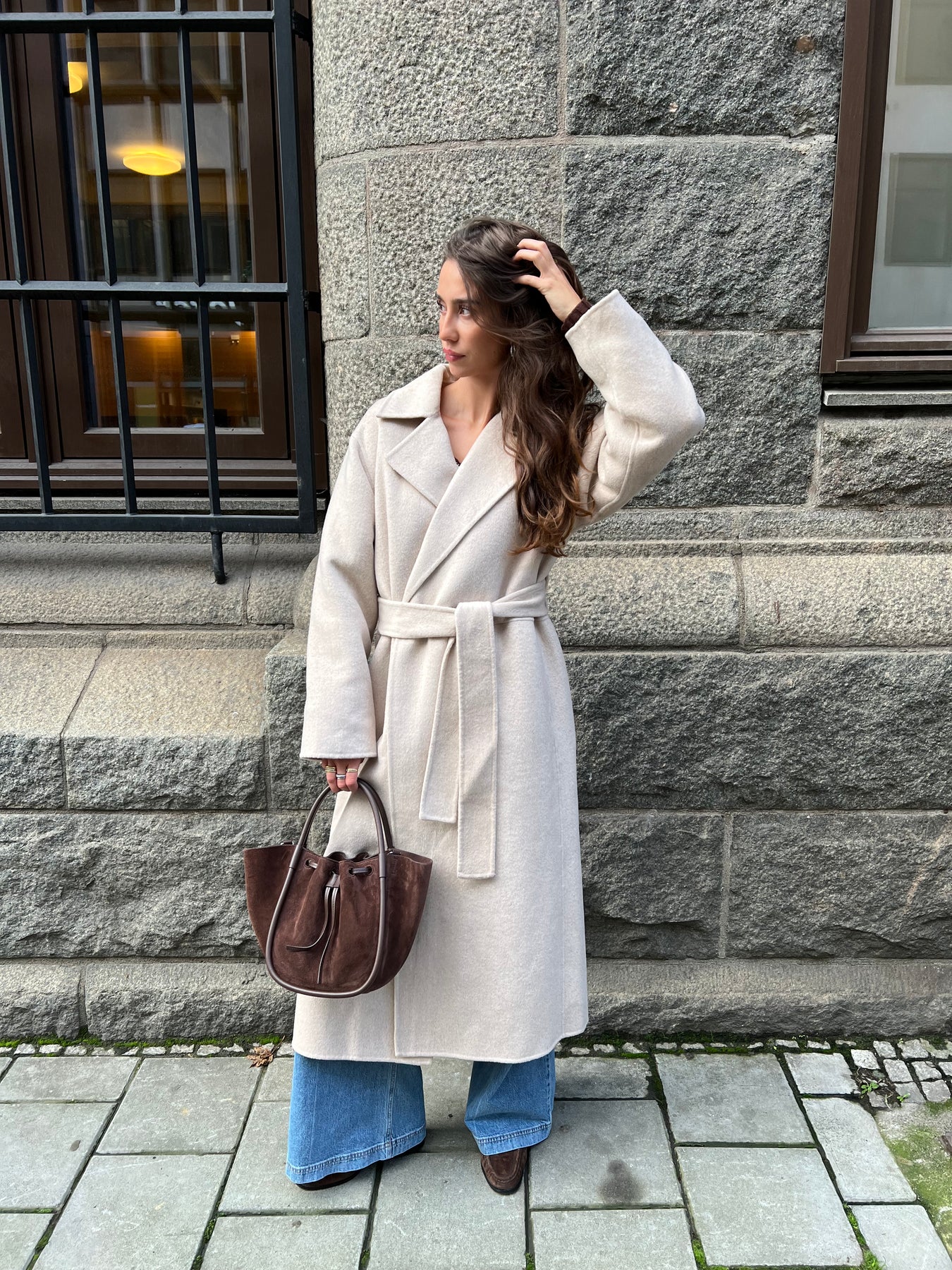YillaIW Long Coat - French Nougat