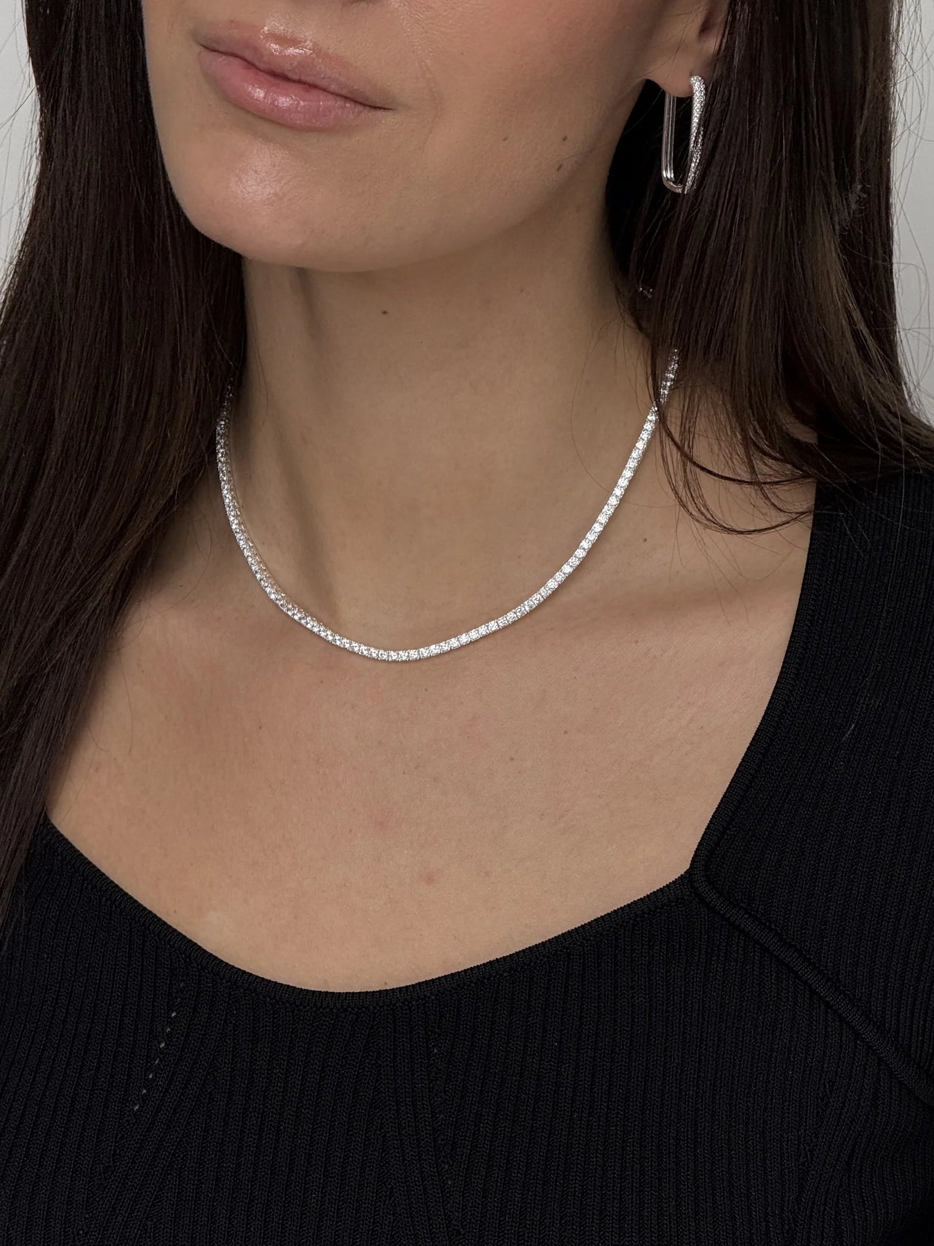 Tennis Chain - Silver