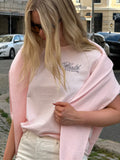 Health Script T-Shirt - Pink Dolphin
