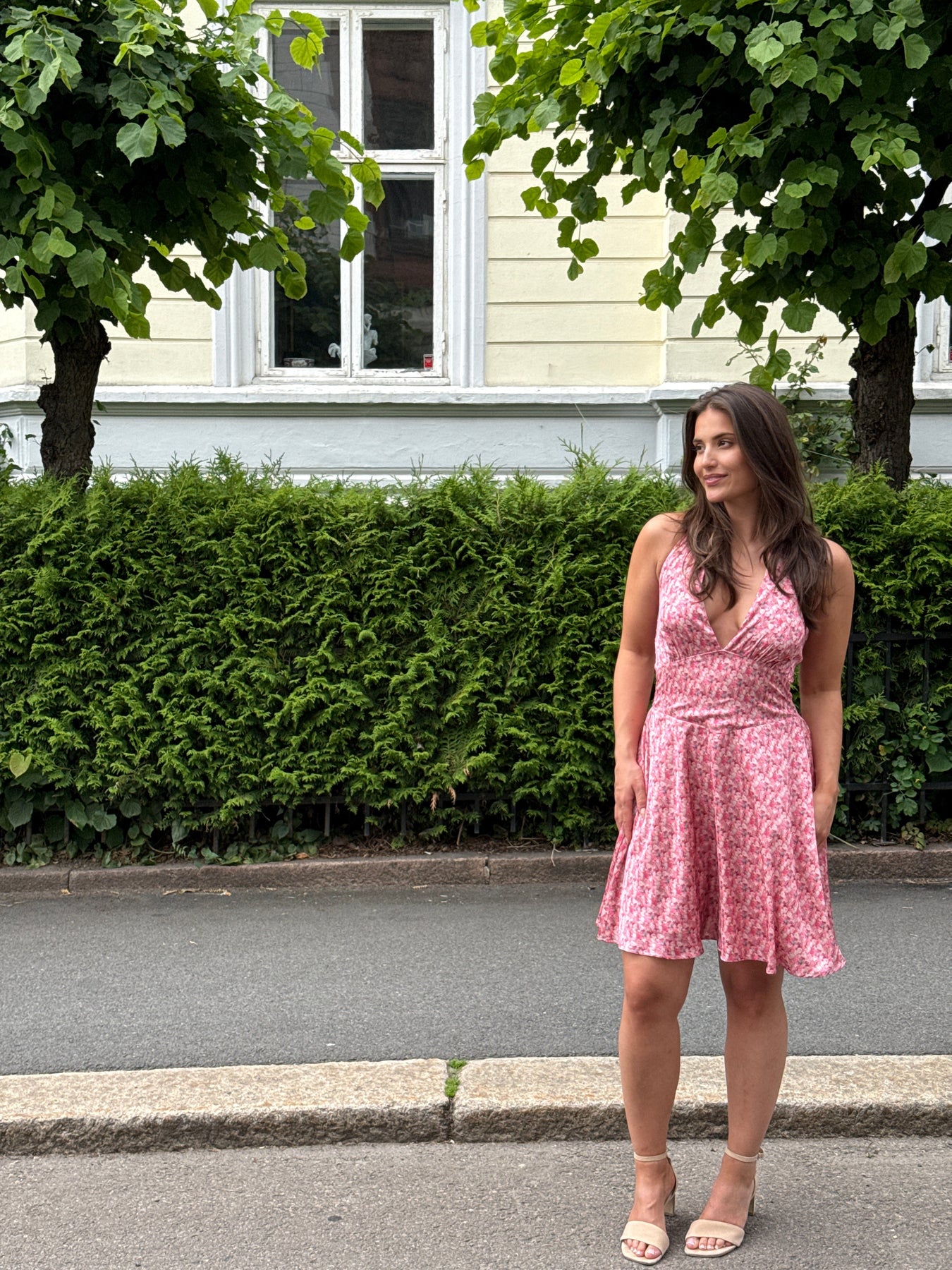 Harriet Mini Dress - Rosa