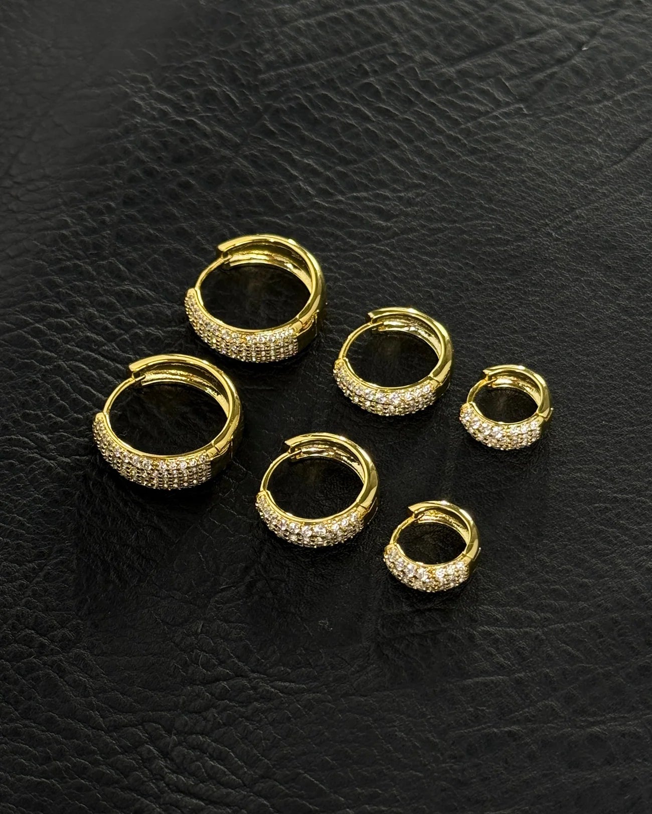 Dome Hoops (L) - Guld