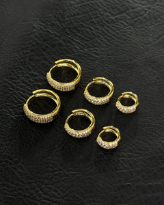 Dome Hoops (S) - Gold