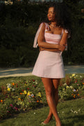 Ella Fitted Mini Dress - Rosa