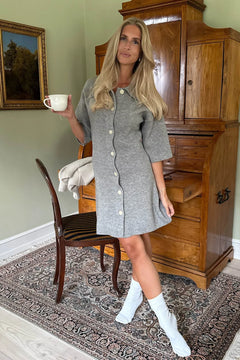 Oliviaic Knit Dress - Grey