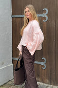 Lyza Sh Knit - Dusty Pink