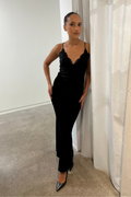 Signi Slip Dress - Svart