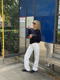 Marte LS Rib Polo Knit - Navy