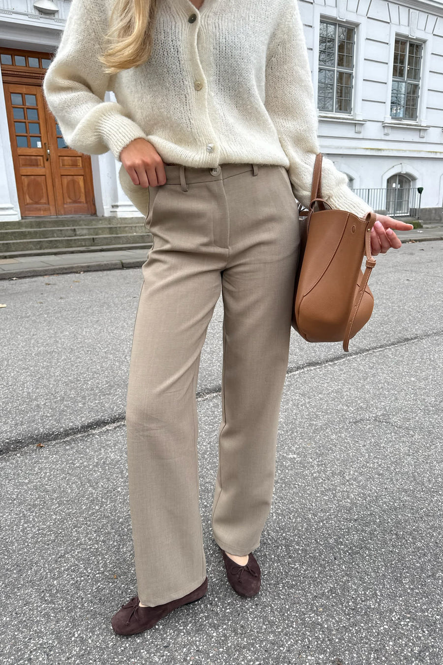Signatureic Pants - Ljusbrun