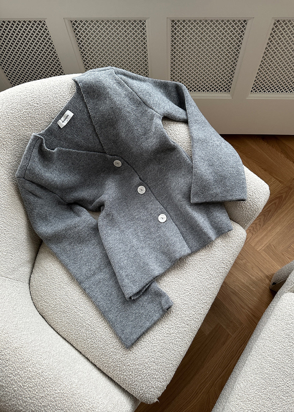 Klayton kofta - Grey Melange
