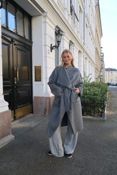 Ana Coat Wool Mix - Grey