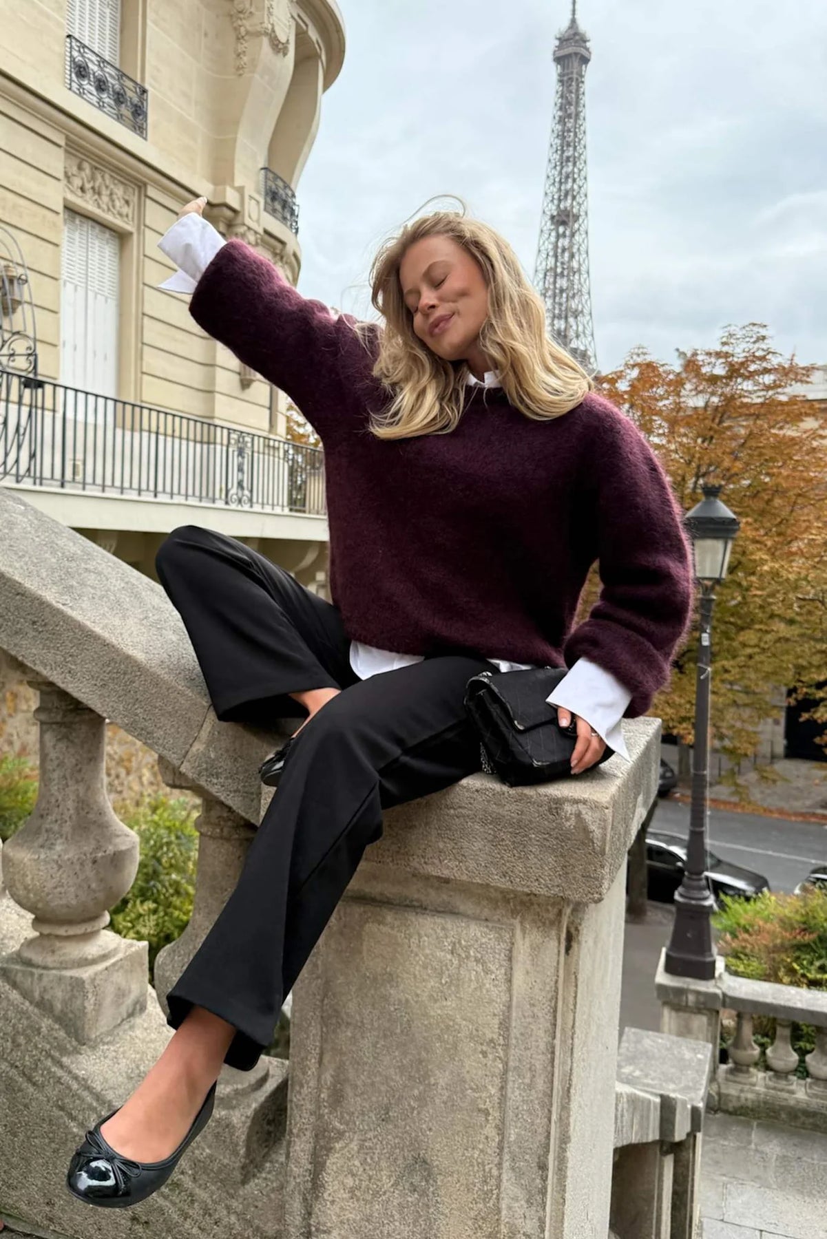 Idaic Pullover - Bordeaux
