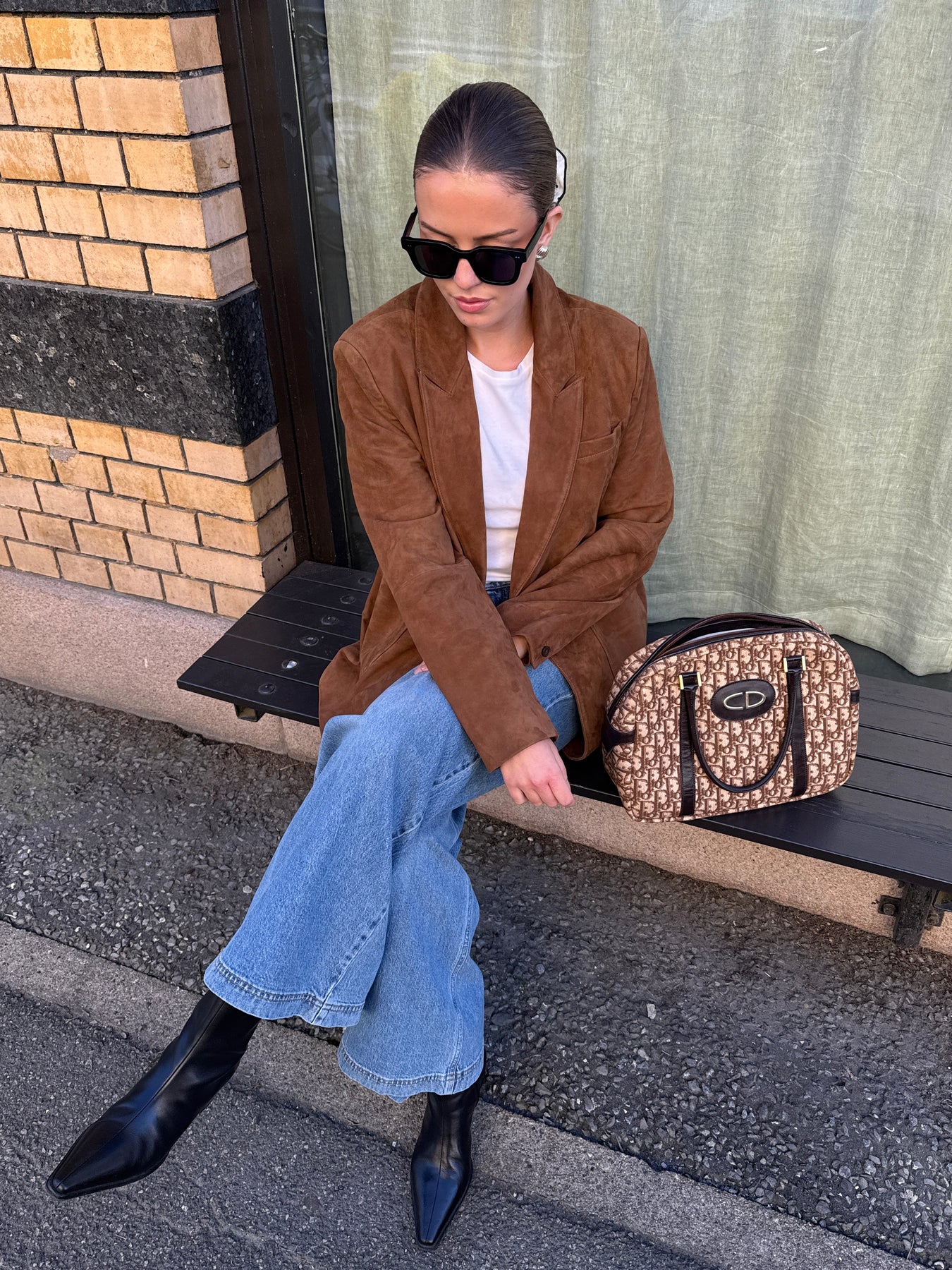 Dior Boston Bag - Brun