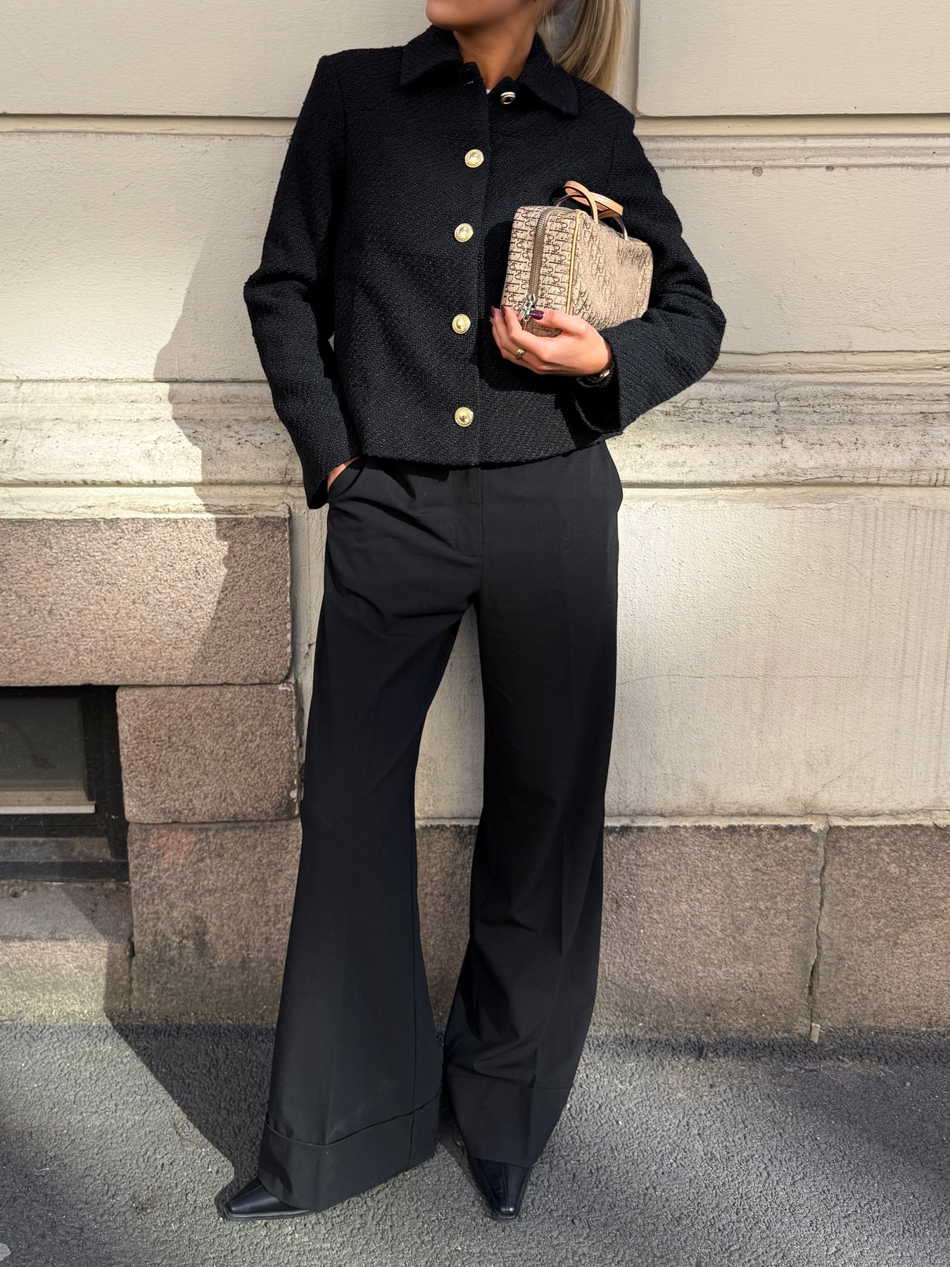 Dior Monogram Handväska - Beige