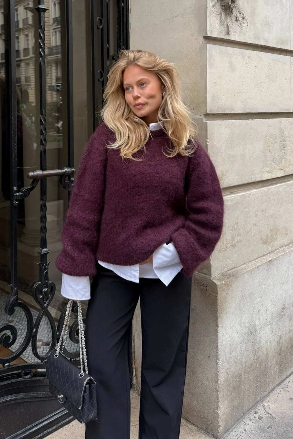 Idaic Pullover - Bordeaux