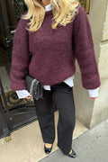 Idaic Pullover - Bordeaux
