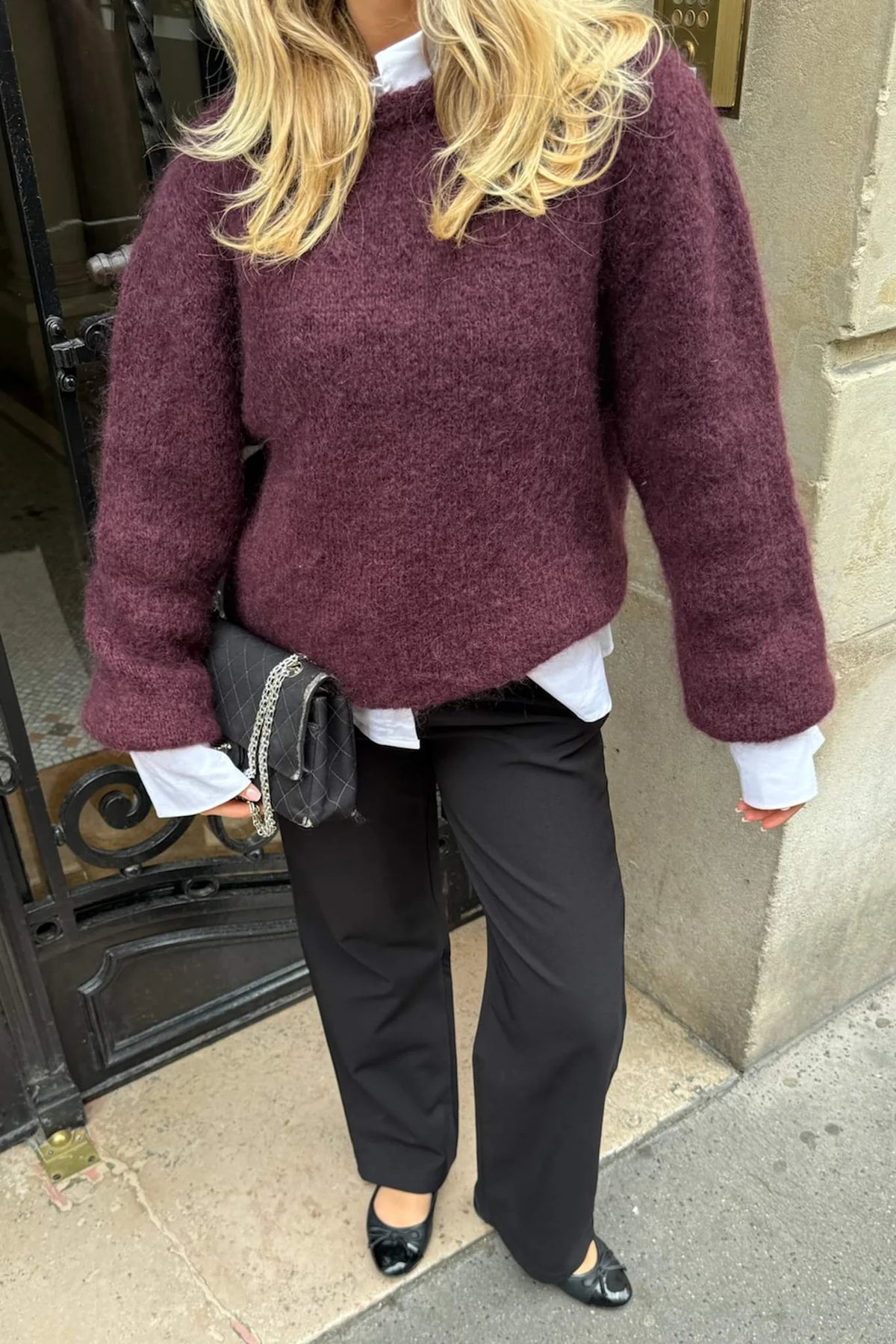 Idaic Pullover - Bordeaux