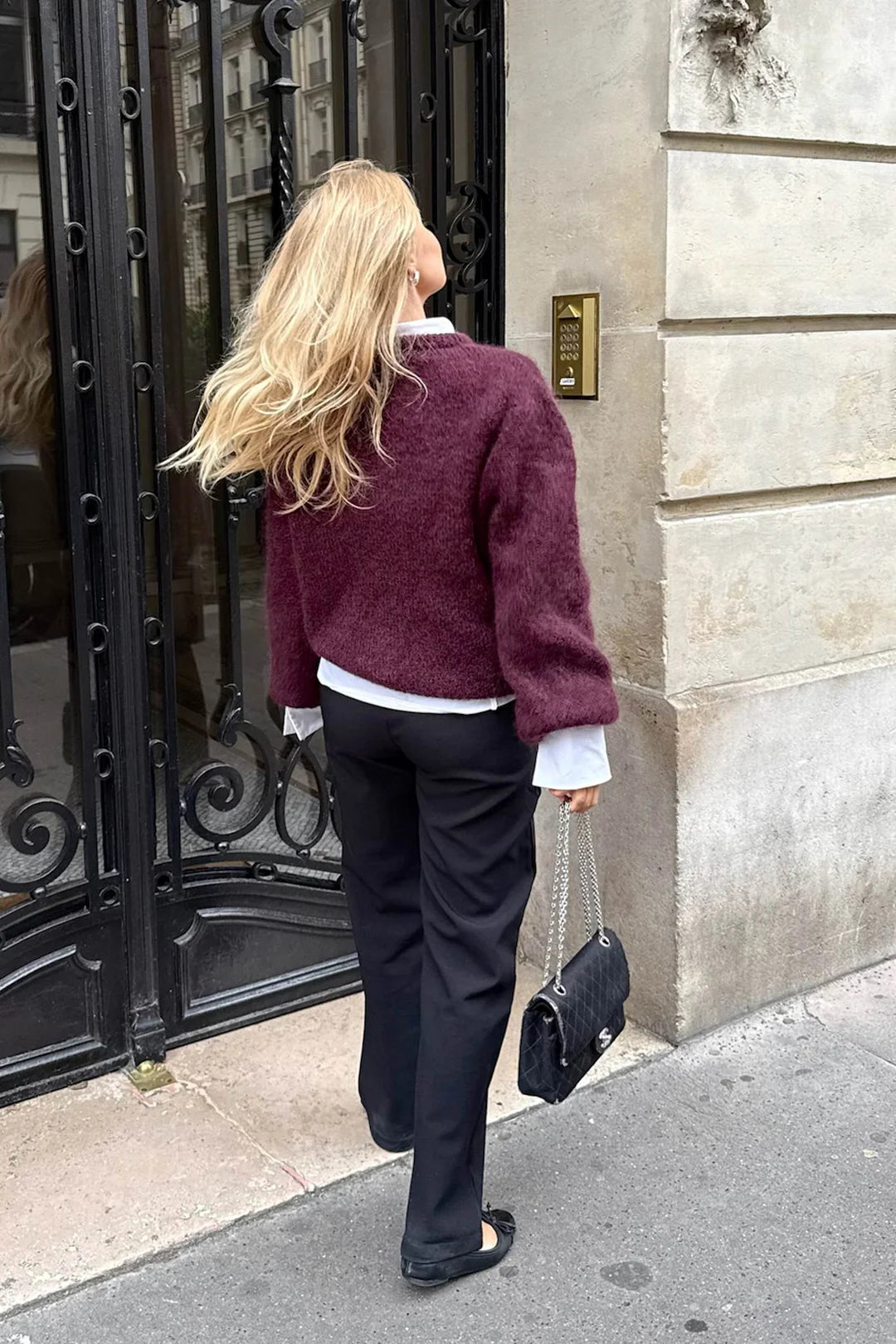Idaic Pullover - Bordeaux