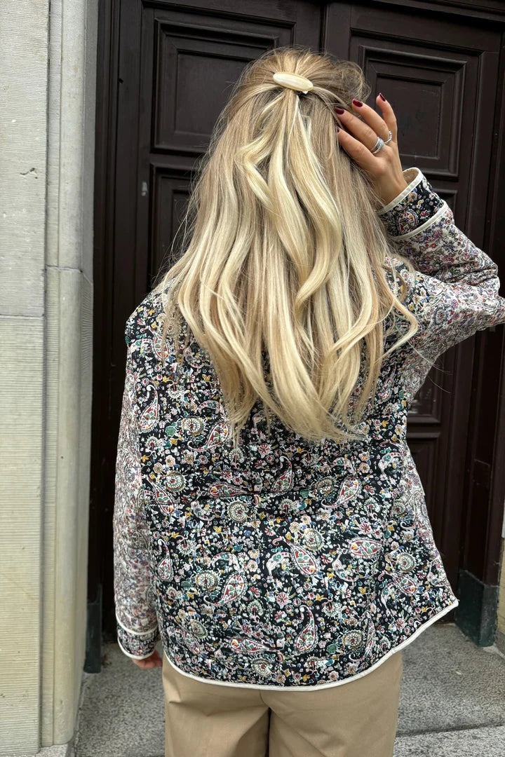 Emmyic Quilted Jacket - Multi Paisley