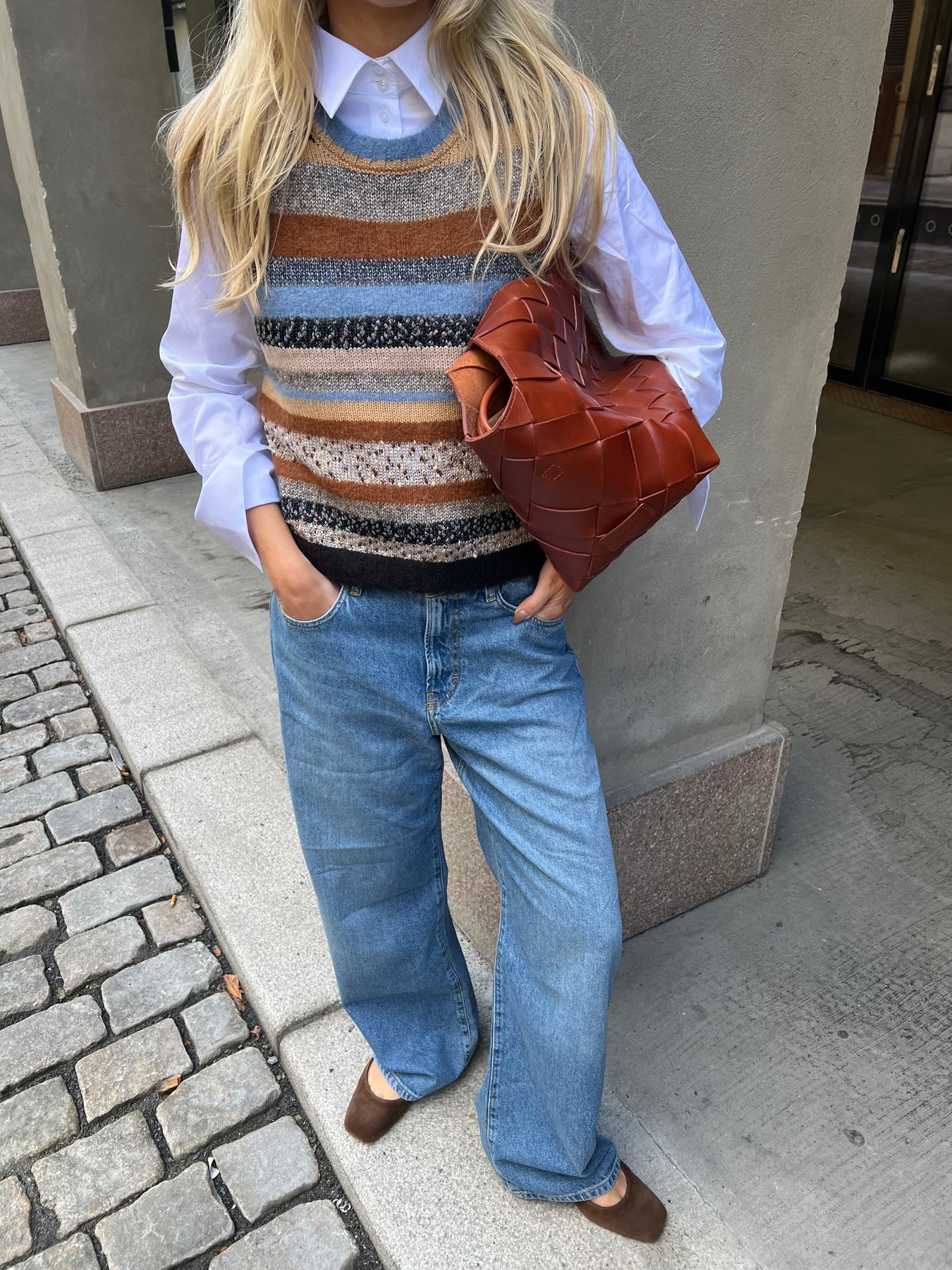 MUNTHE Lytti Stickad Väst