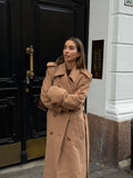 Filippa Wool Maxi Coat - Camel