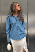 Lily Wilson Overshirt - Piedra Wash