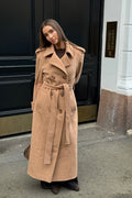 Filippa Wool Maxi Coat - Camel