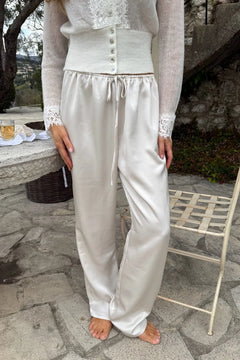 Fieic Pants - Off White Satin
