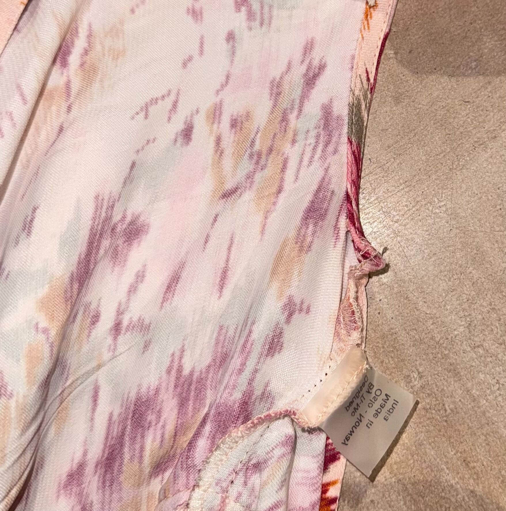 SH - Crepe Satin Rouching Gown - Blushed Blossom