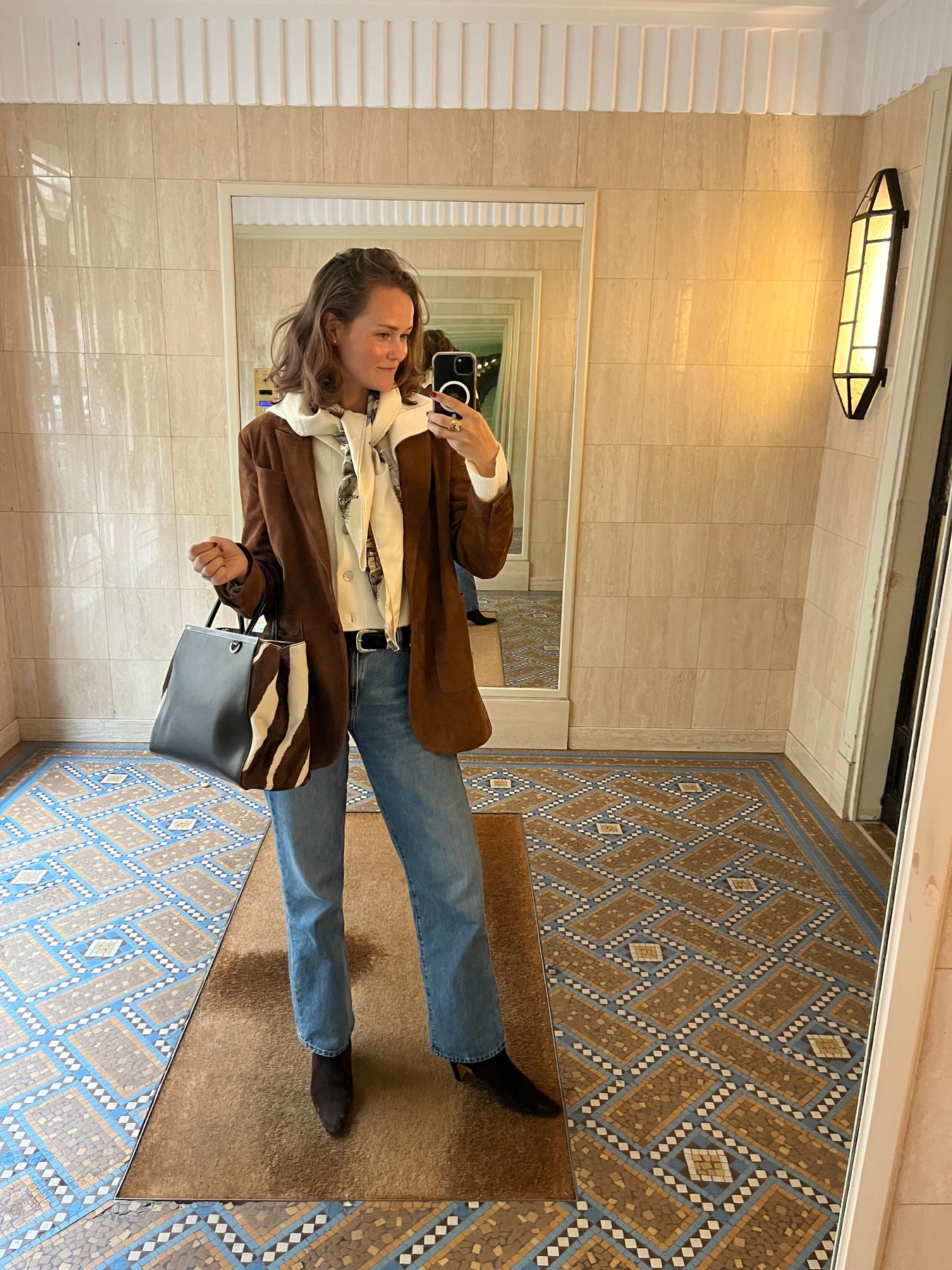 Fendi 2Jour Tote Bag - Vit
