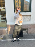 Nina Wool Knit Sweater - Grå Melange