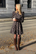 Poplin Mini Dress - Petals