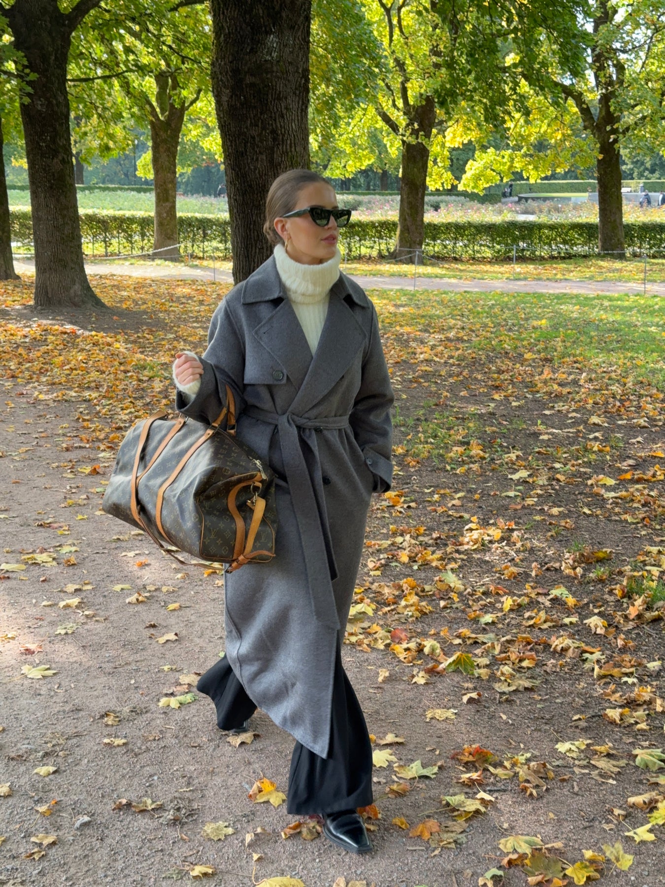 Louis Vuitton Keepall 50 Monogram Bag - Brun